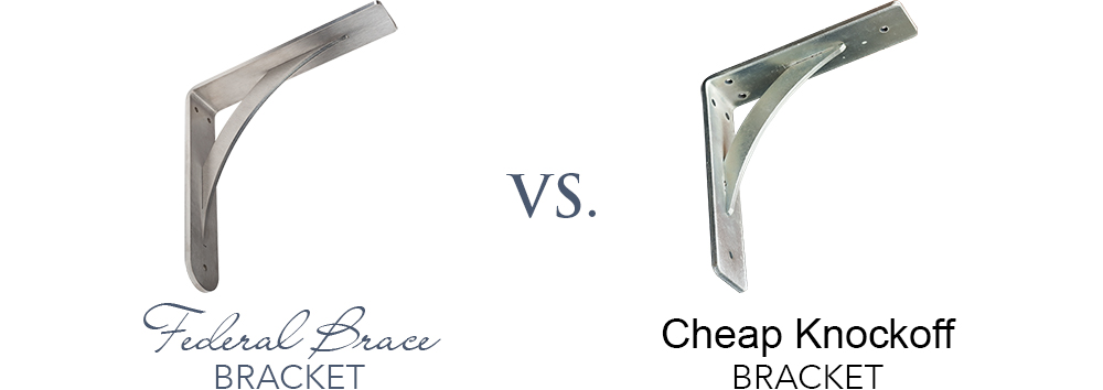 Federal Brace vs. Cheap Knockoff
