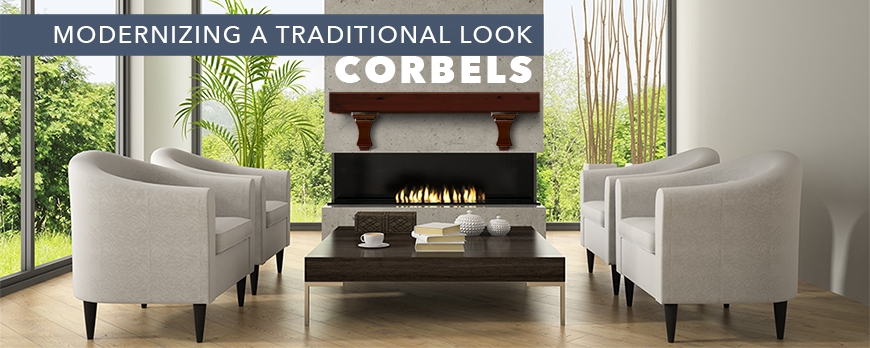 Modernizing a Traditional Look: Corbels